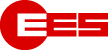 EES logotyp i röd och vit färg