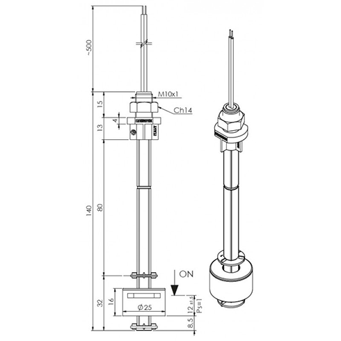 P006P dimensioner