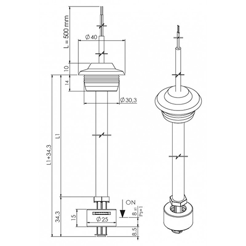 P650 dimensioner