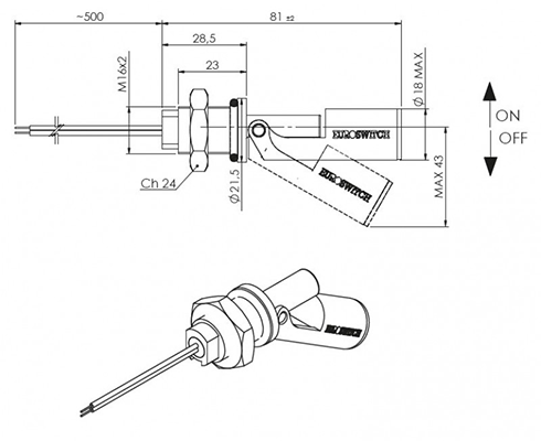 P500P dimensioner