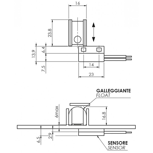 P915 dimensioner