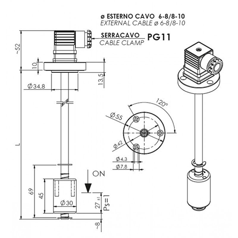 P30 dimensioner