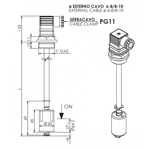 P31 dimensioner