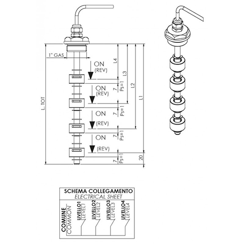 P39 dimensioner