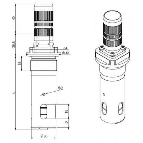 AP0940 dimensioner