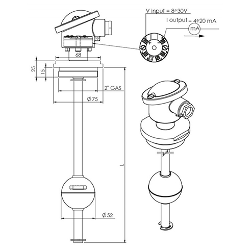 IMRF dimensioner