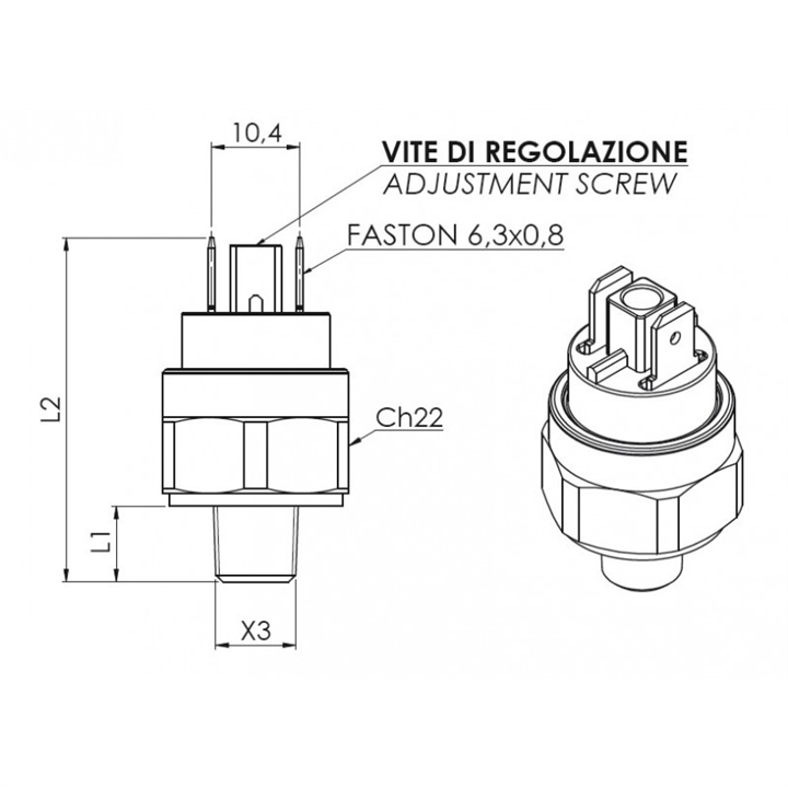 25R dimensioner