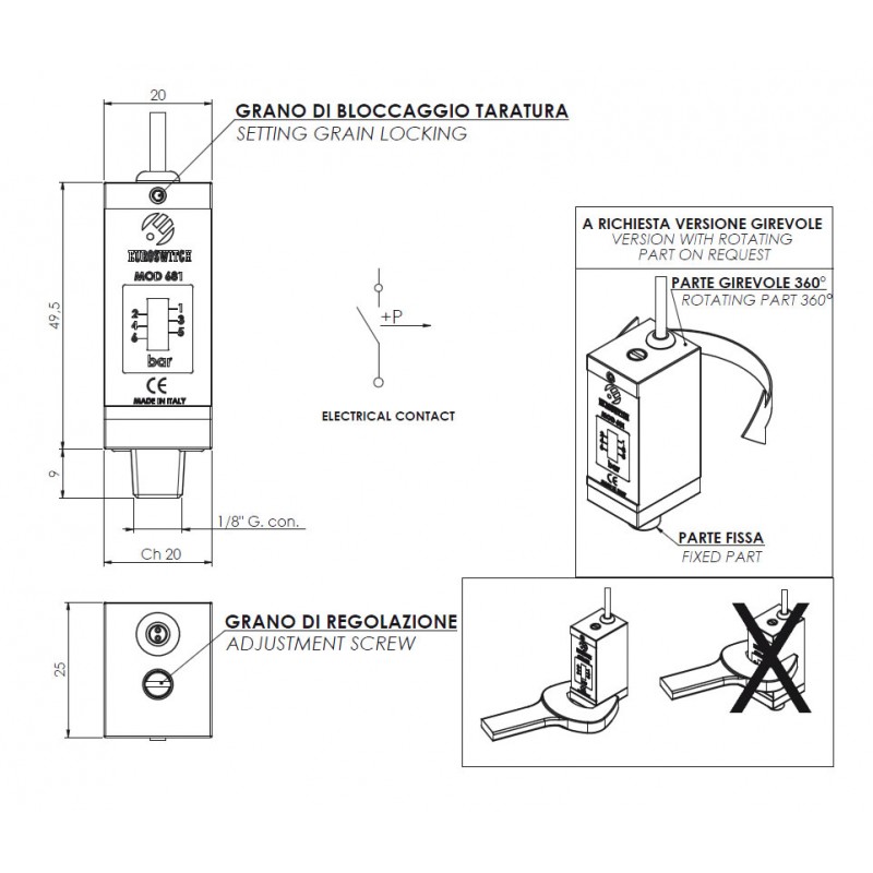 681 dimensioner